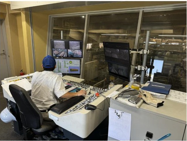 Factory control room